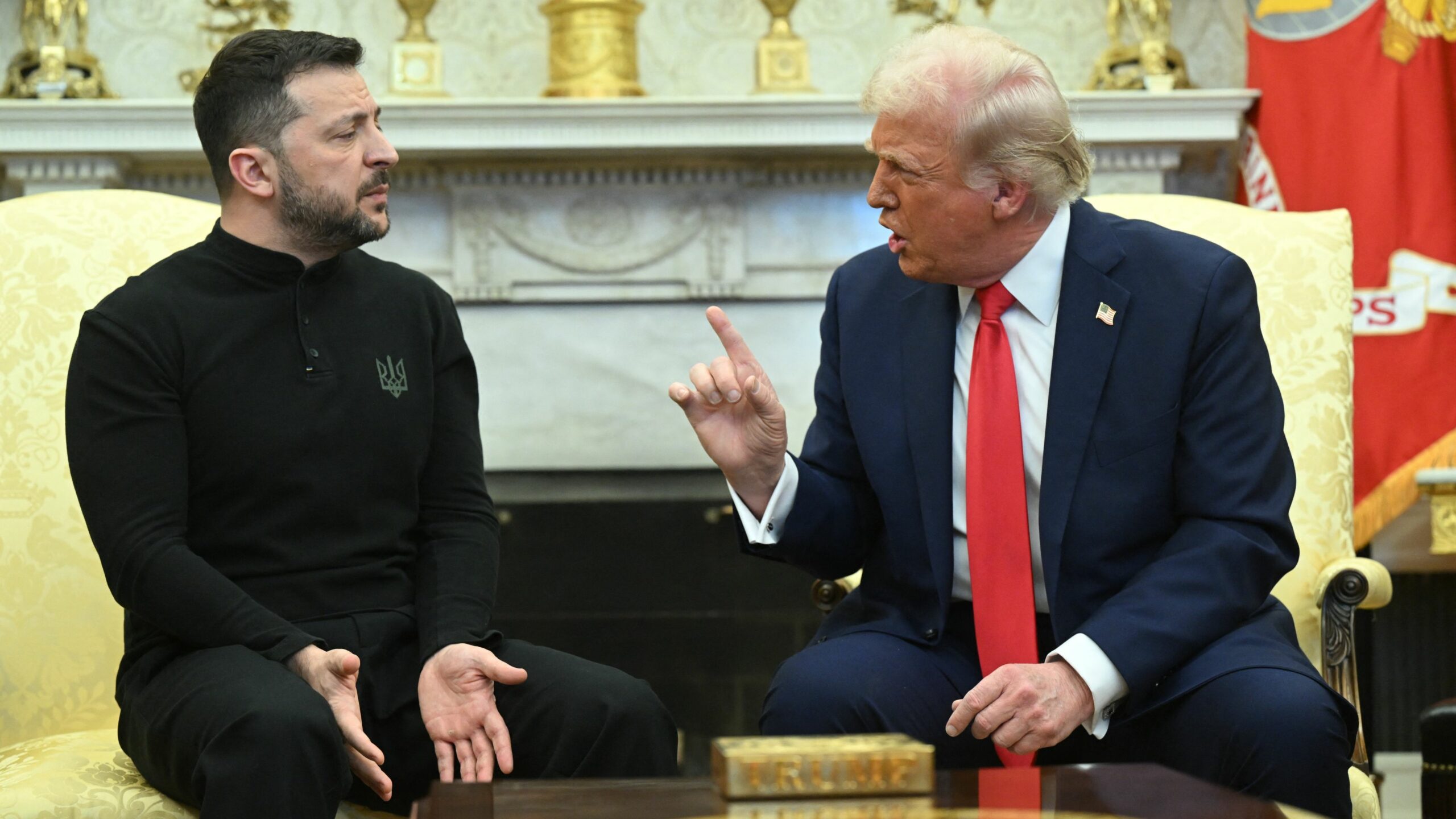 Sterren spreken zich massaal uit tegen Trump na felle ruzie met Zelensky Sterren spreken zich massaal uit tegen Trump na felle ruzie met Zelensky