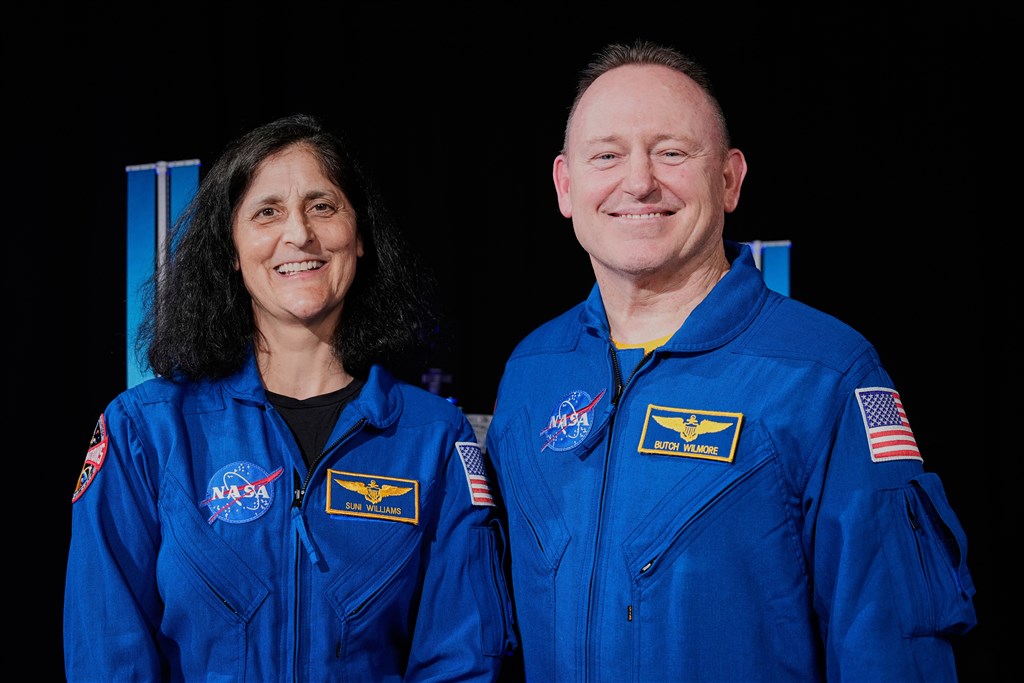 Astronauten Wilmore en Williams: ‘Werden niet achtergelaten’ Astronauten Wilmore en Williams: ‘Werden niet achtergelaten’