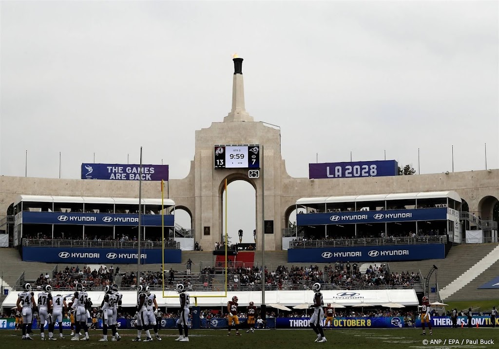 Opening Spelen Los Angeles 2028 in historisch Coliseum Opening Spelen Los Angeles 2028 in historisch Coliseum